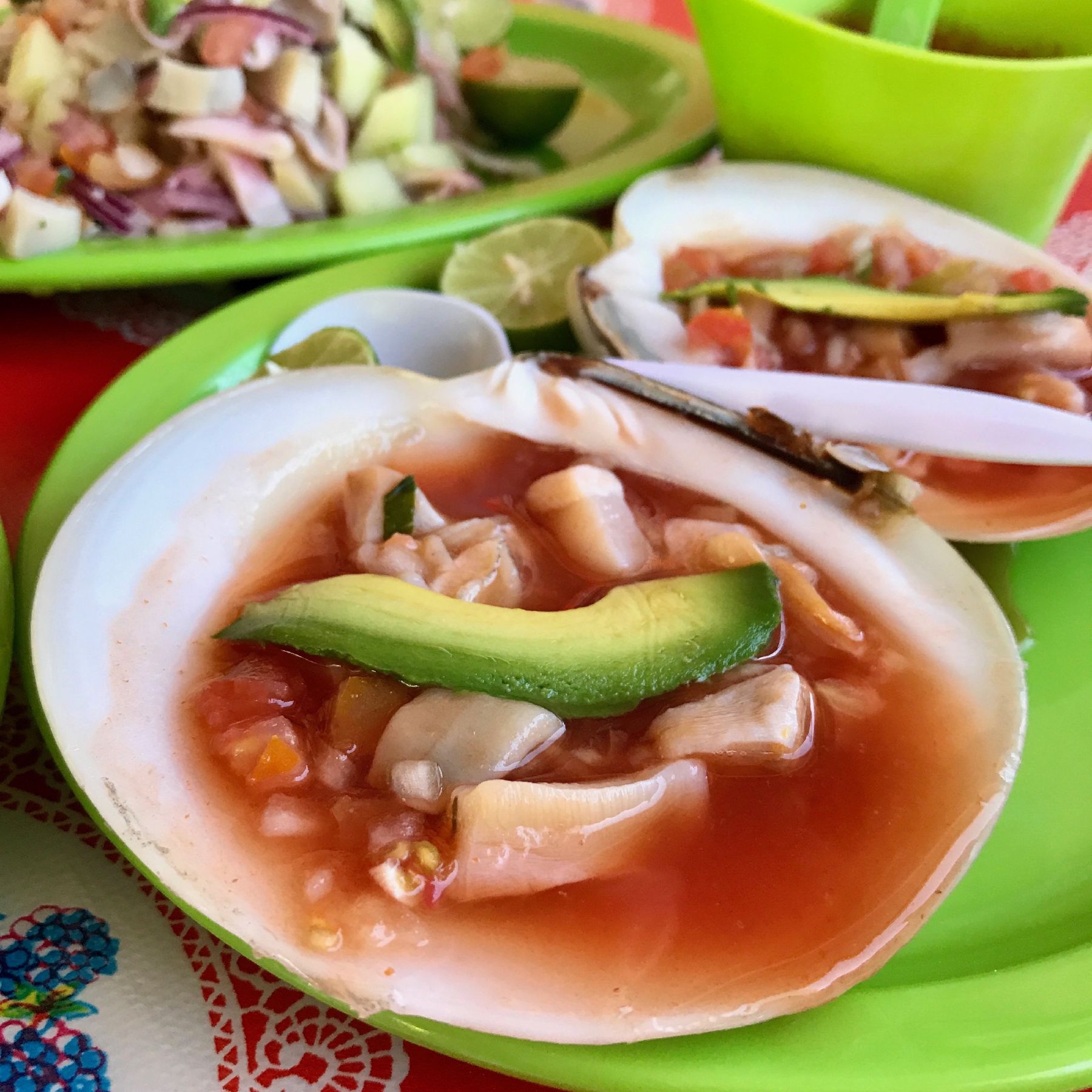 A clam coctel