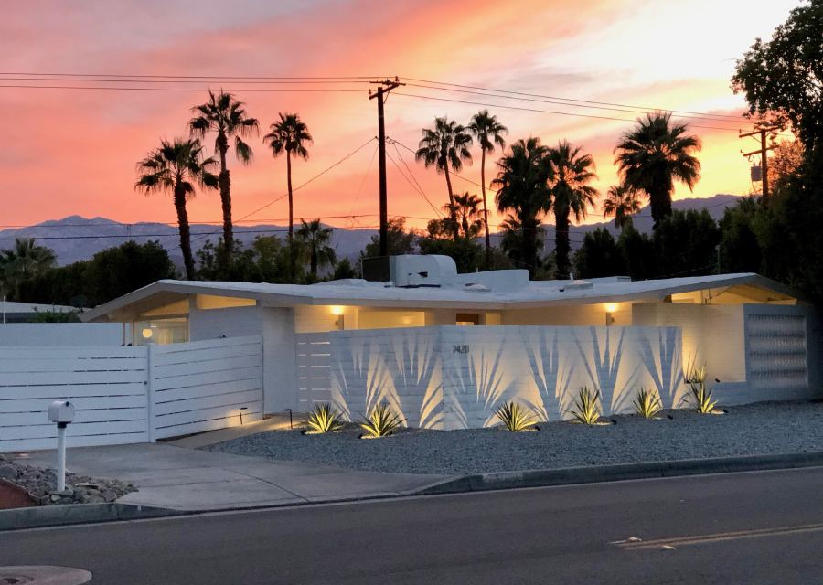 I renovated a Walter S. White mid-century home in the Palm Springs area
