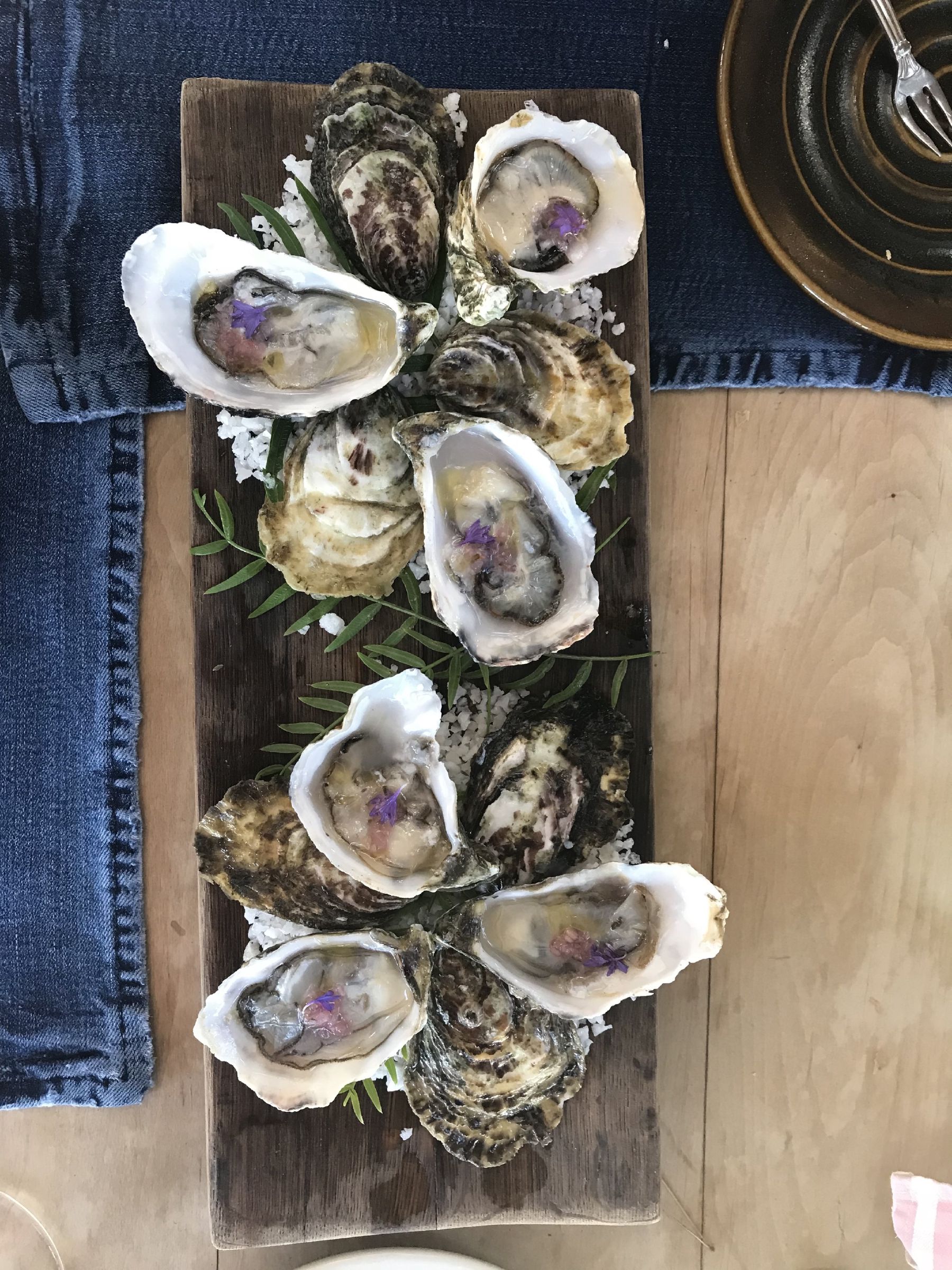 Oysters at Deckmans en el Mogor